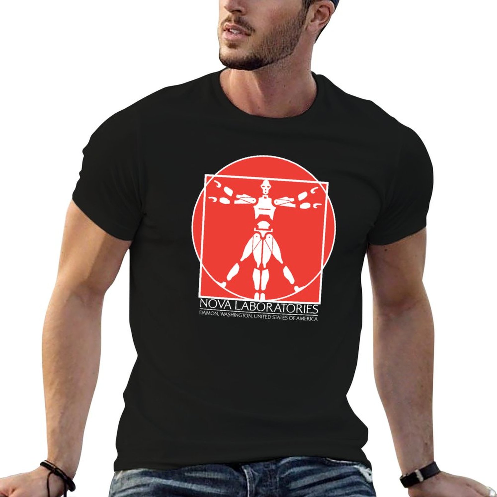 Men'S Fashion Nova Shirts - Nova Laboratories Text 02 T-Shirt Fashion