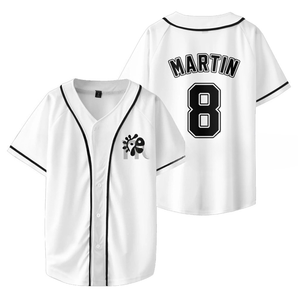 Mens Fashion Baseball Jersey - Kpop CORTIS Merch Short Sleeve T-shirt