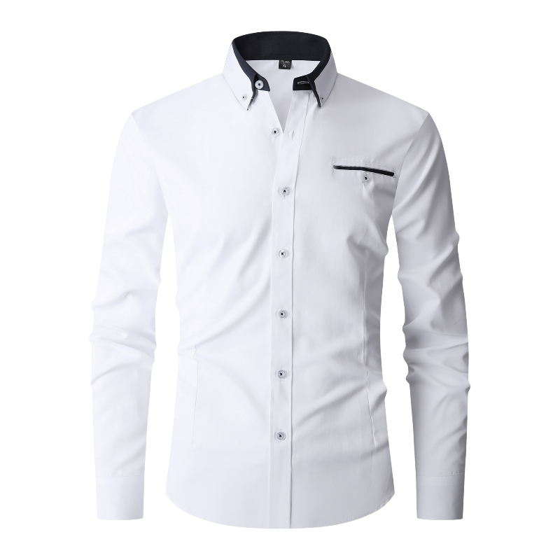 Men'S Fashion Formal - Men Formal Shirt Long Sleeve Office