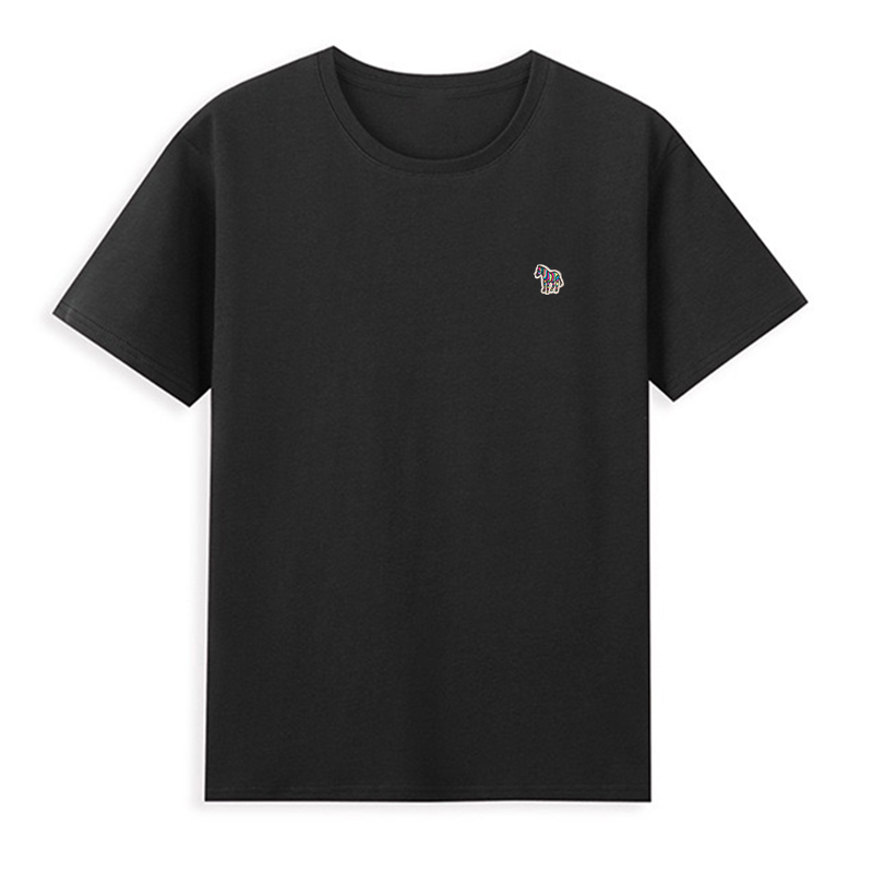 Men'S Fashion Korea - Korea Style brand Cotton O-Neck Minimalist