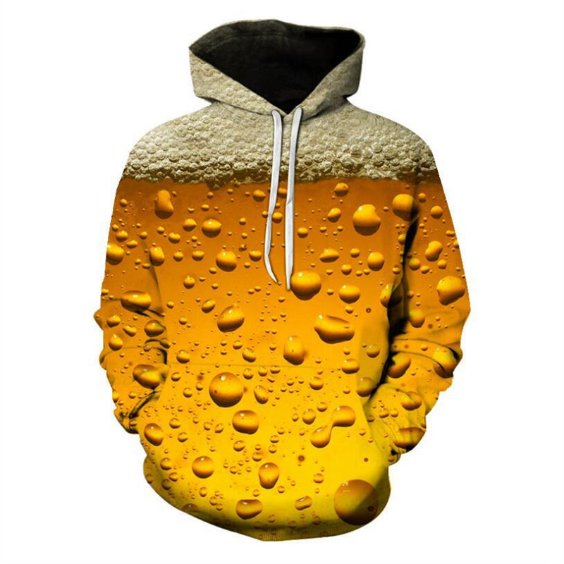 Men'S Fashion Hamburg - 2024 New 3D Printing Beer Hamburg