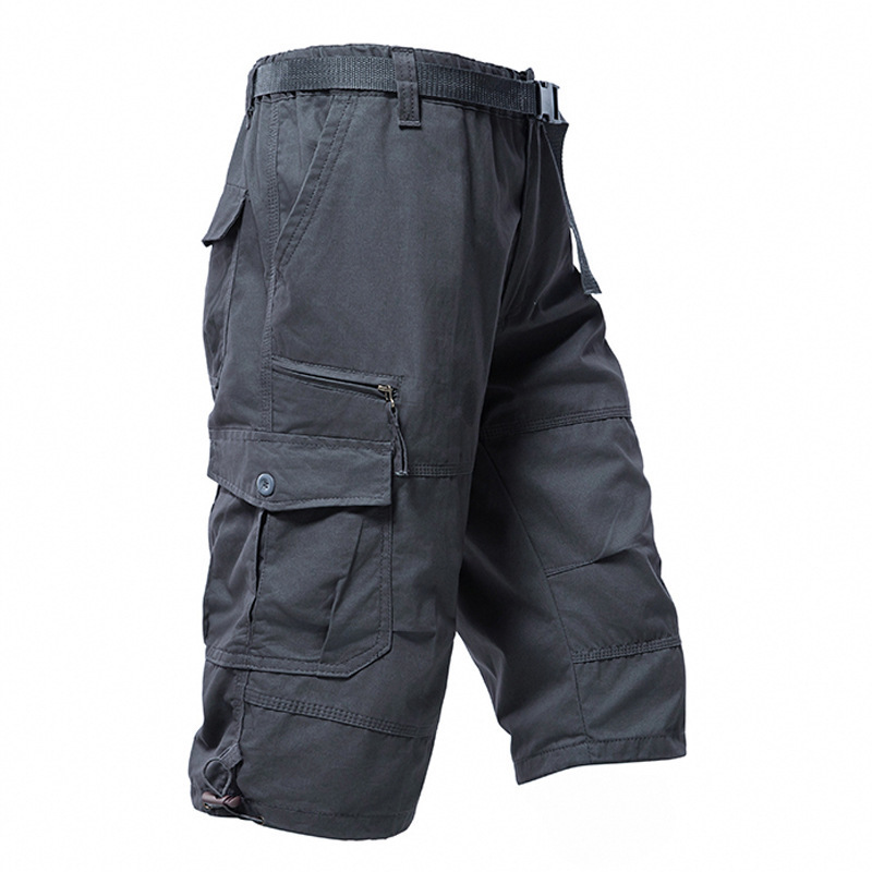 Men'S Fashion Loose Pants - Men's Cotton 3/4 Pants Loose Plus