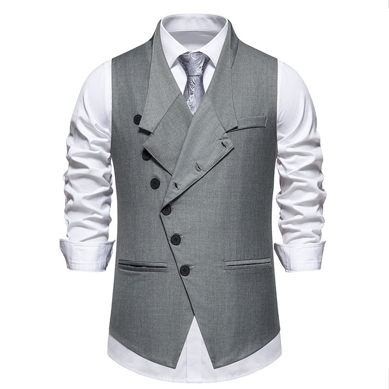 Formal Waistcoat Vest - New Men's Suit Vests Fashion Smart