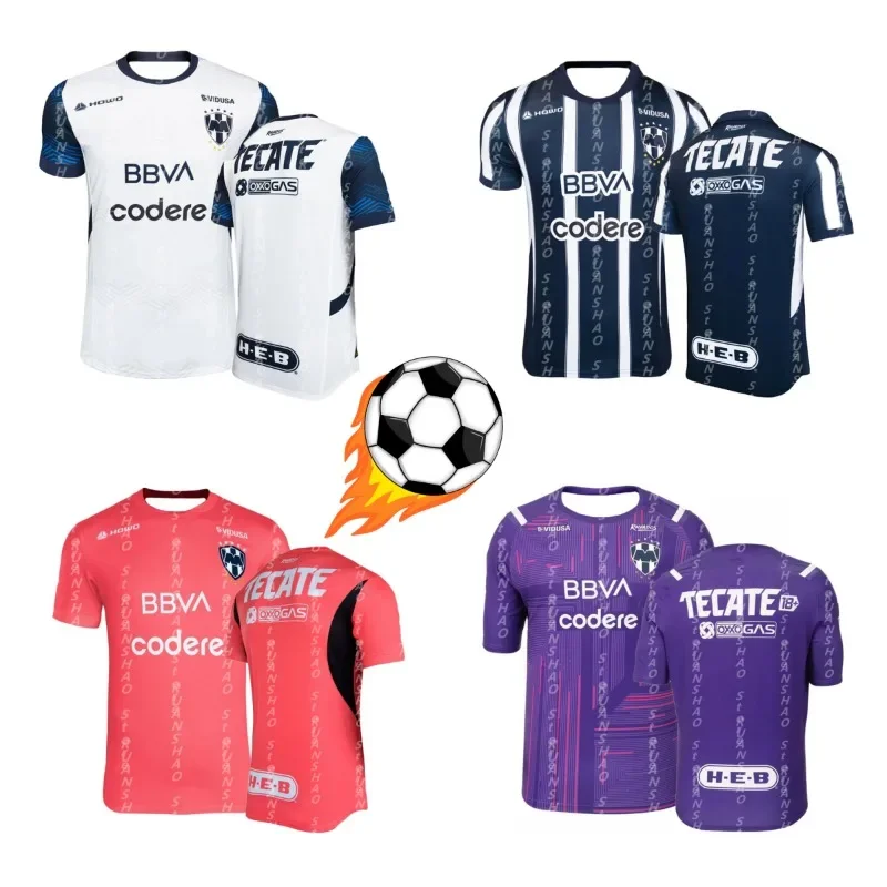 Men'S Fashion Monterrey - 2025-26 New Arrive Style Rayados Monterrey