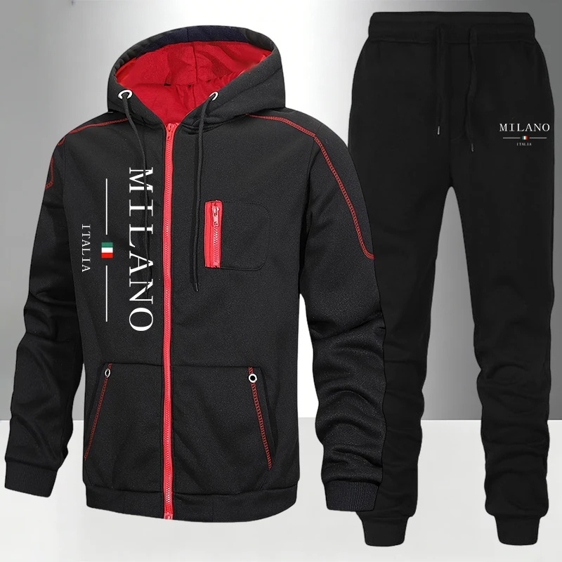 Men'S Fashion Looks - italy Fashion Men's Set/Coat/Pants Autumn Winter