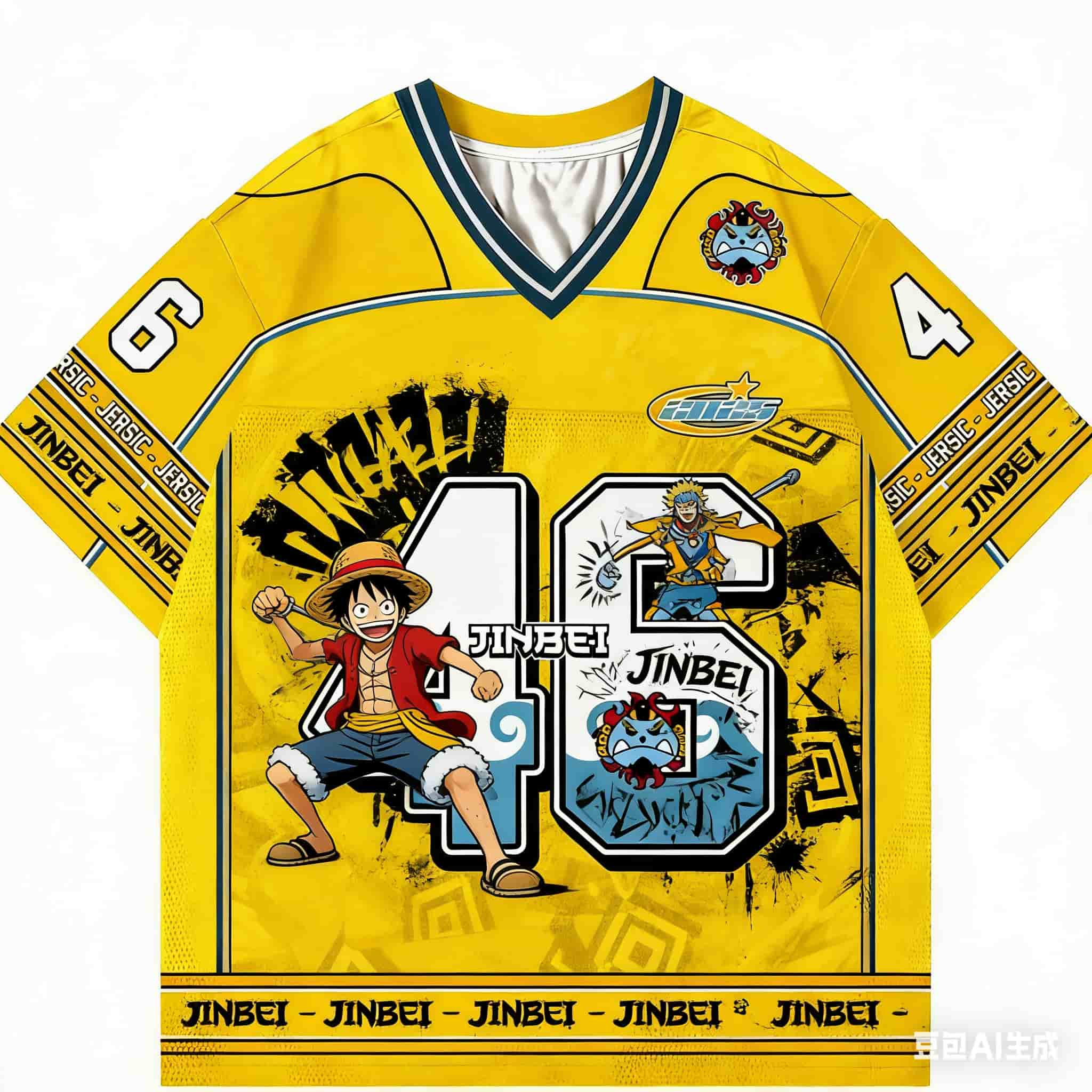 Mens Fashion Baseball Jersey - 2026 Jersey One Piece The Straw