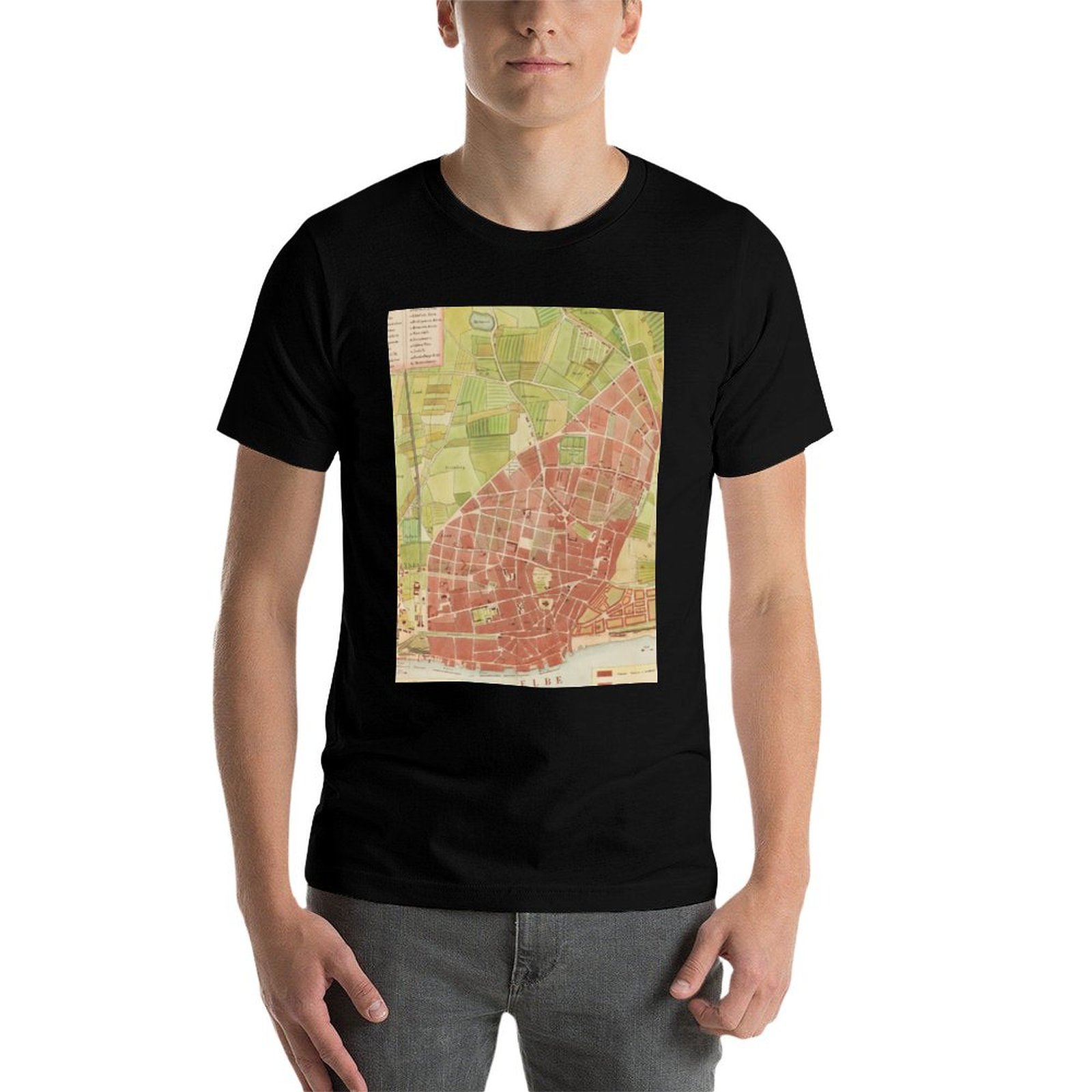 Vintage Altona Hamburg Map (18 - Men'S Fashion Hamburg review and price