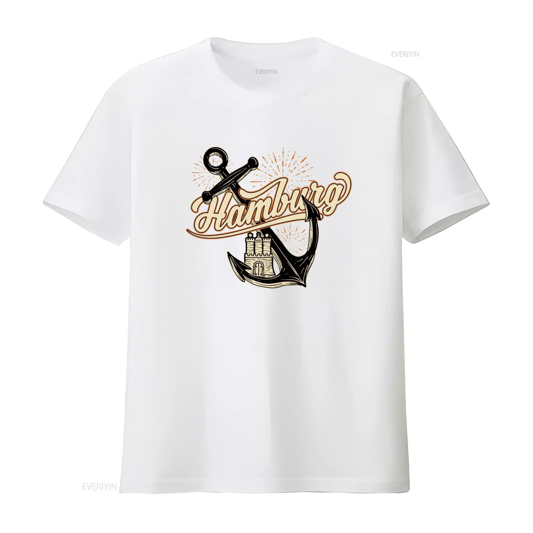 Mens Hamburg Anchor Print T Sh - Men'S Fashion Hamburg review and price