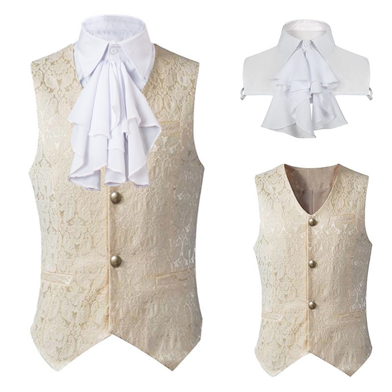 Men Renaissance Steampunk Vest - Formal Waistcoat Vest review and price