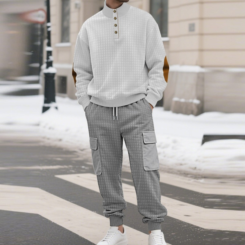 KIDWHXR Men Autumn Sweatshirt  - Men'S Fashion Loose Pants review and price
