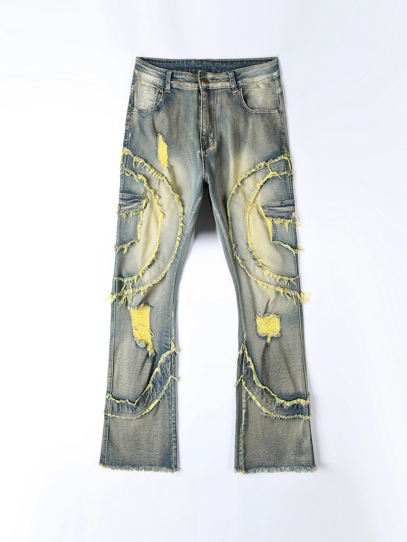 2025 New Men Ripped Stacked Je - Men'S Fashion Jeans 2025 review and price
