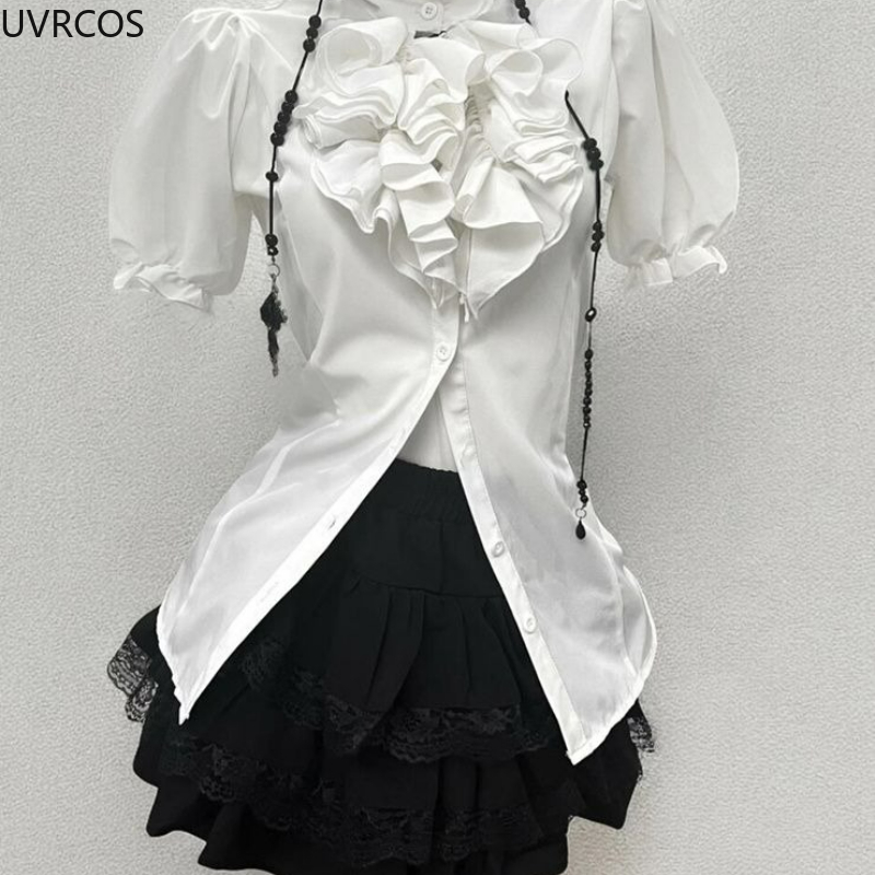 Y2k Aesthetic Lolita Style Swe - Formal Waistcoat Vest review and price