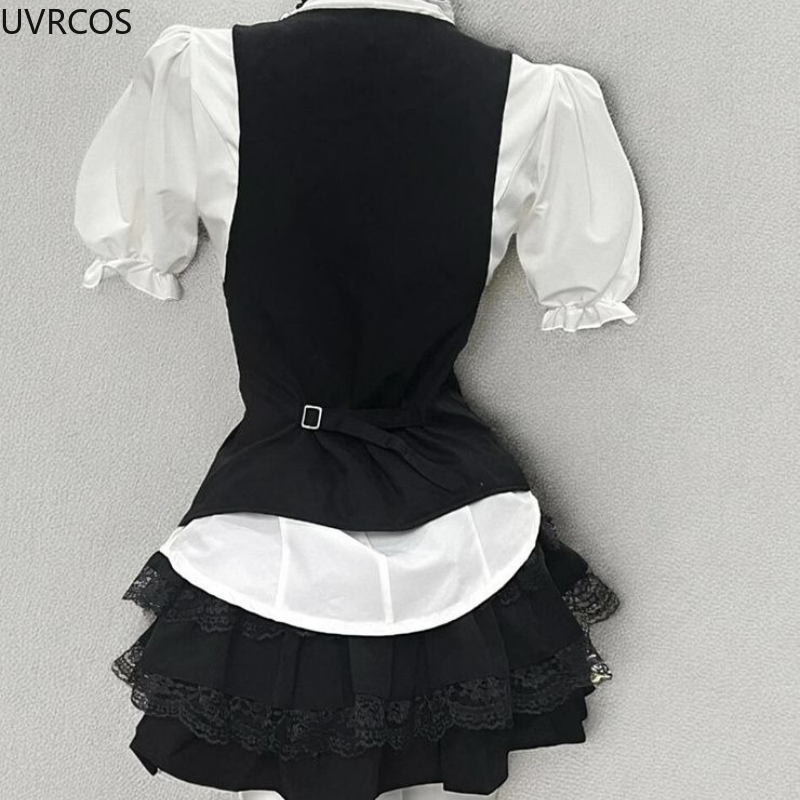Y2k Aesthetic Lolita Style Swe - Formal Waistcoat Vest review and price