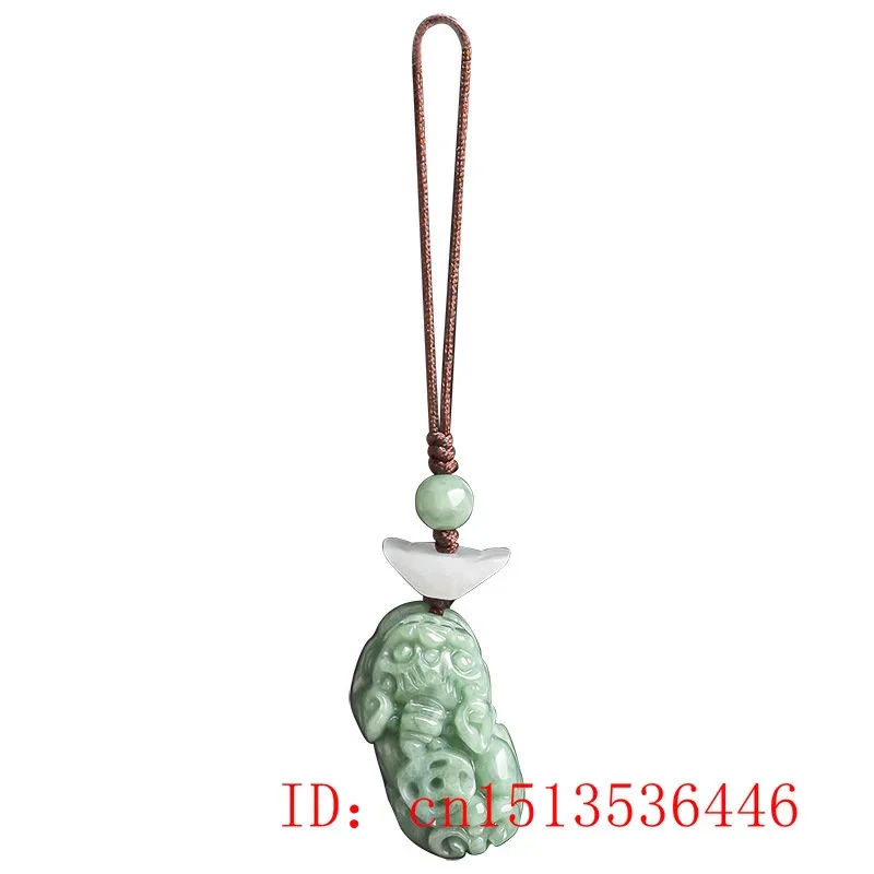 Burmese Emerald Pixiu Yuanbao  - Men Fashion Key review and price