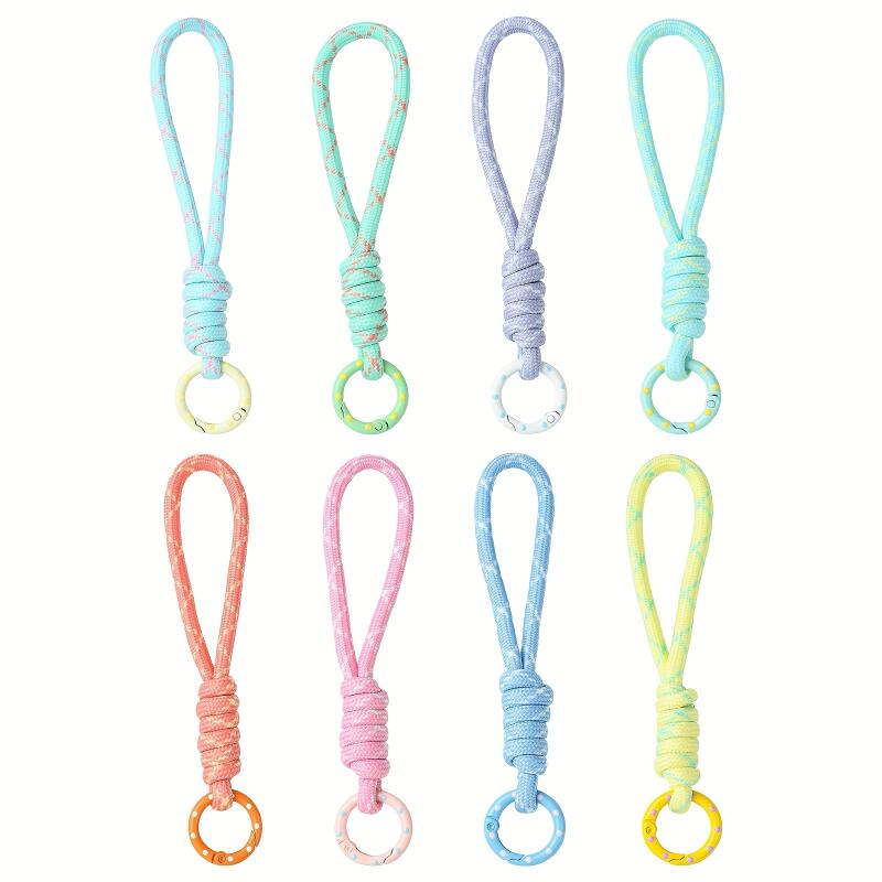 2~5pcs Colorful Braided Keycha - Men Fashion Key review and price