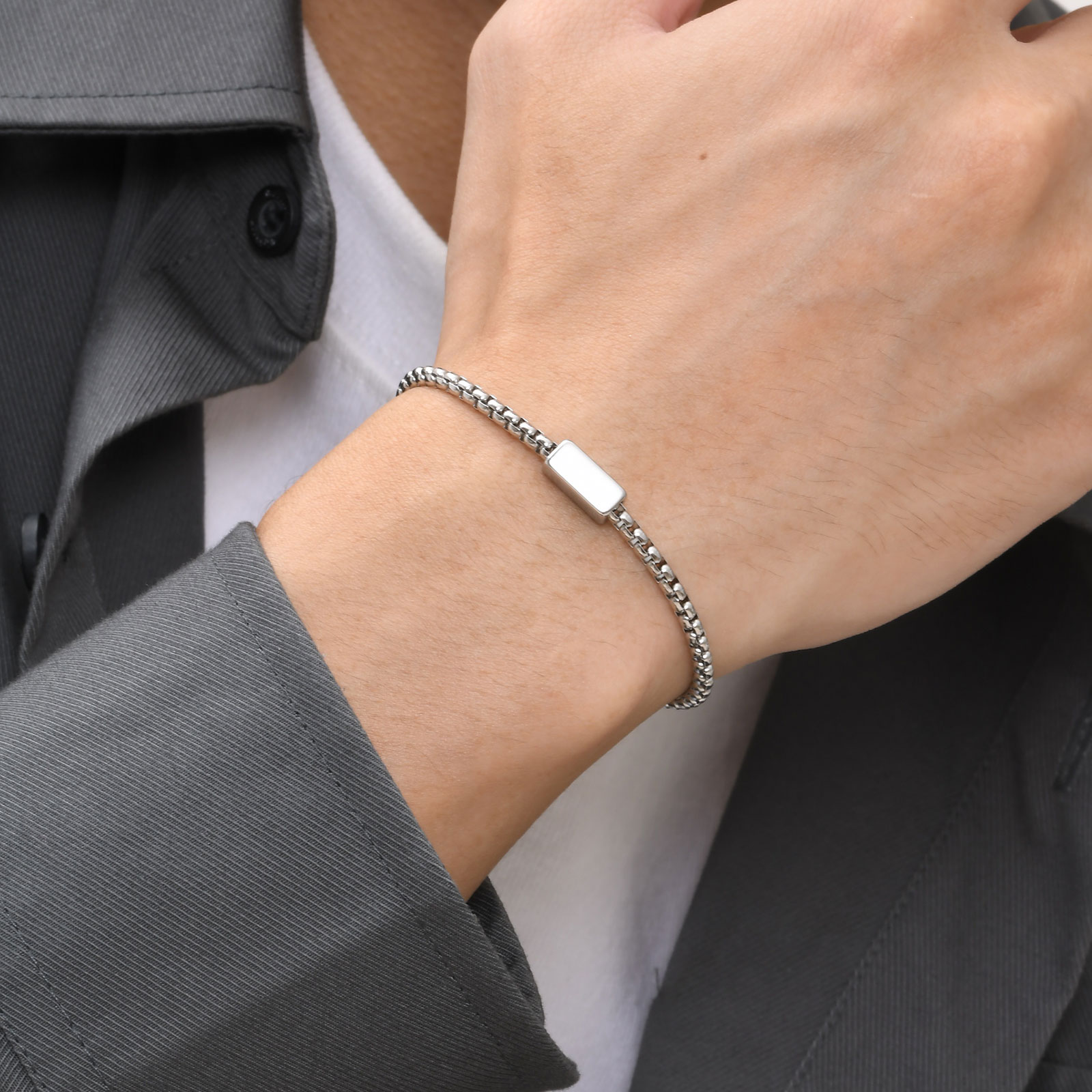Custom Bracelet Wear-Resistant - Men'S Fashion Gold Chain review and price