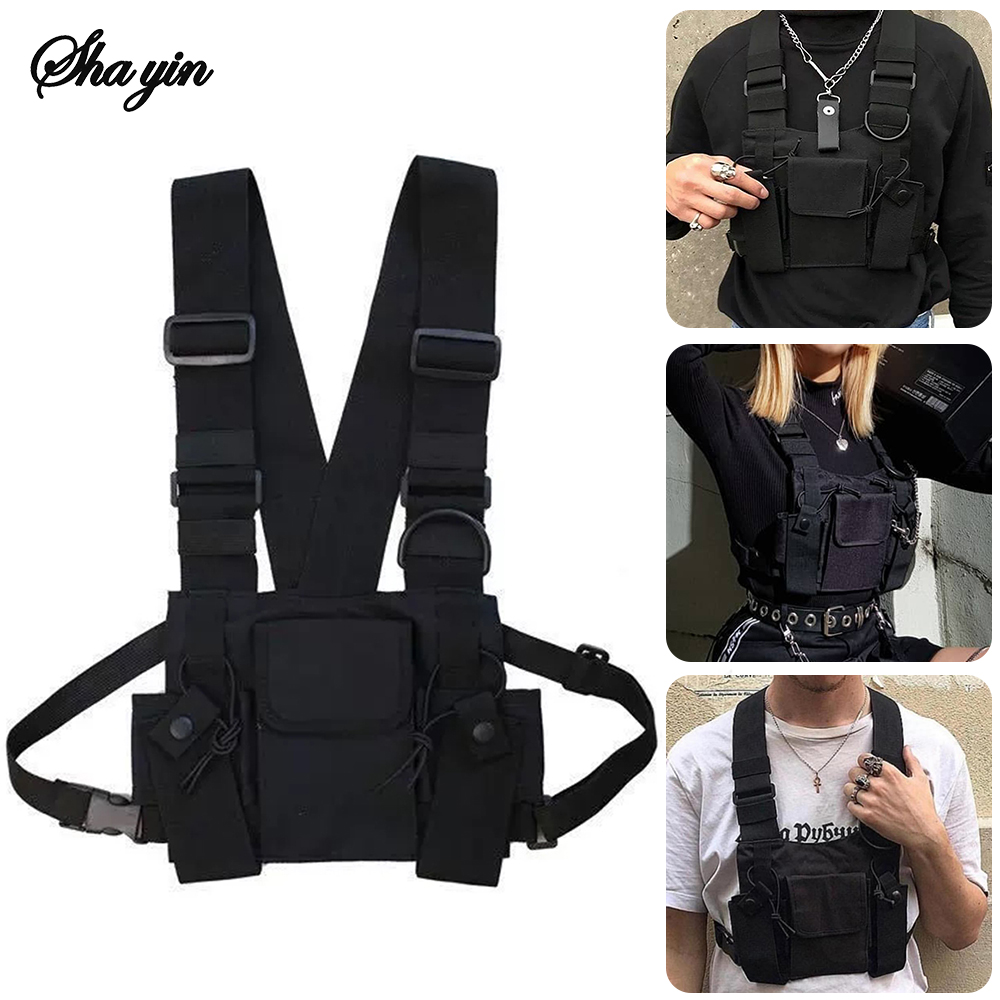 Functional Tactical Chest Bag  - Formal Waistcoat Vest review and price