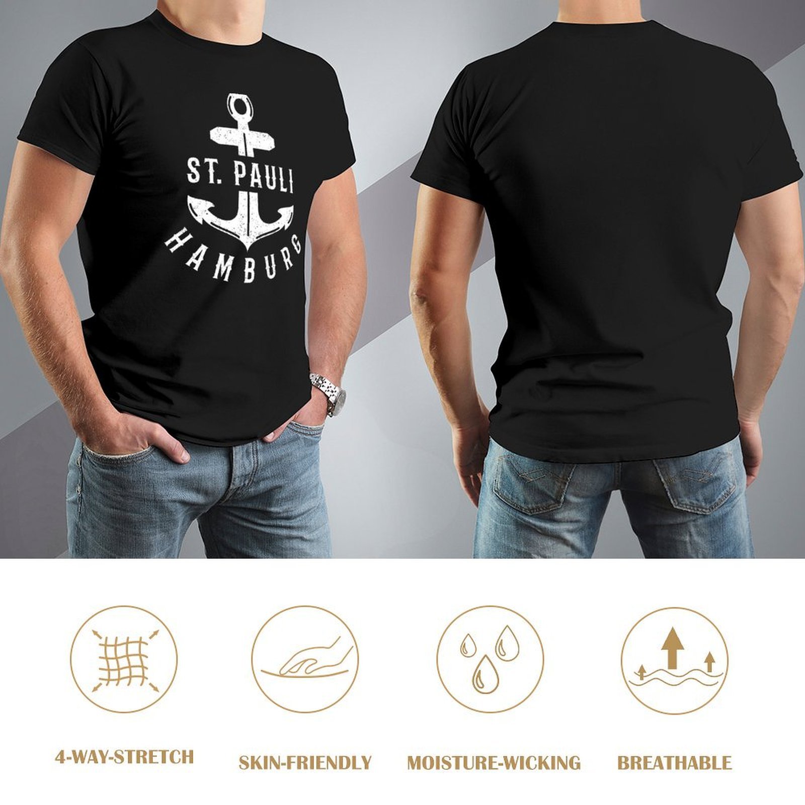 St. Pauli Hamburg Anchor Moin  - Men'S Fashion Hamburg review and price