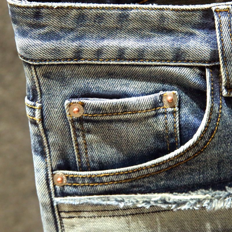 Trendy 2025 Brand Sticker Hand - Men'S Fashion Jeans 2025 review and price