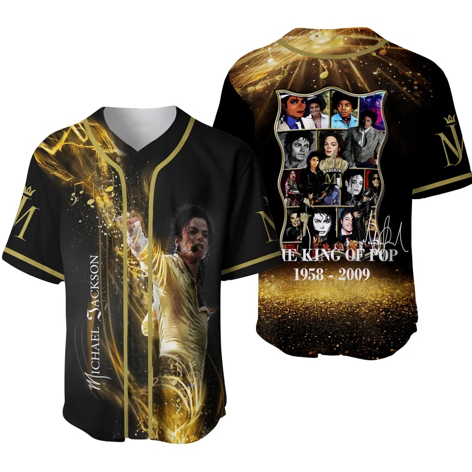 2026Michael Jackson Moonwalker - Mens Fashion Baseball Jersey review and price