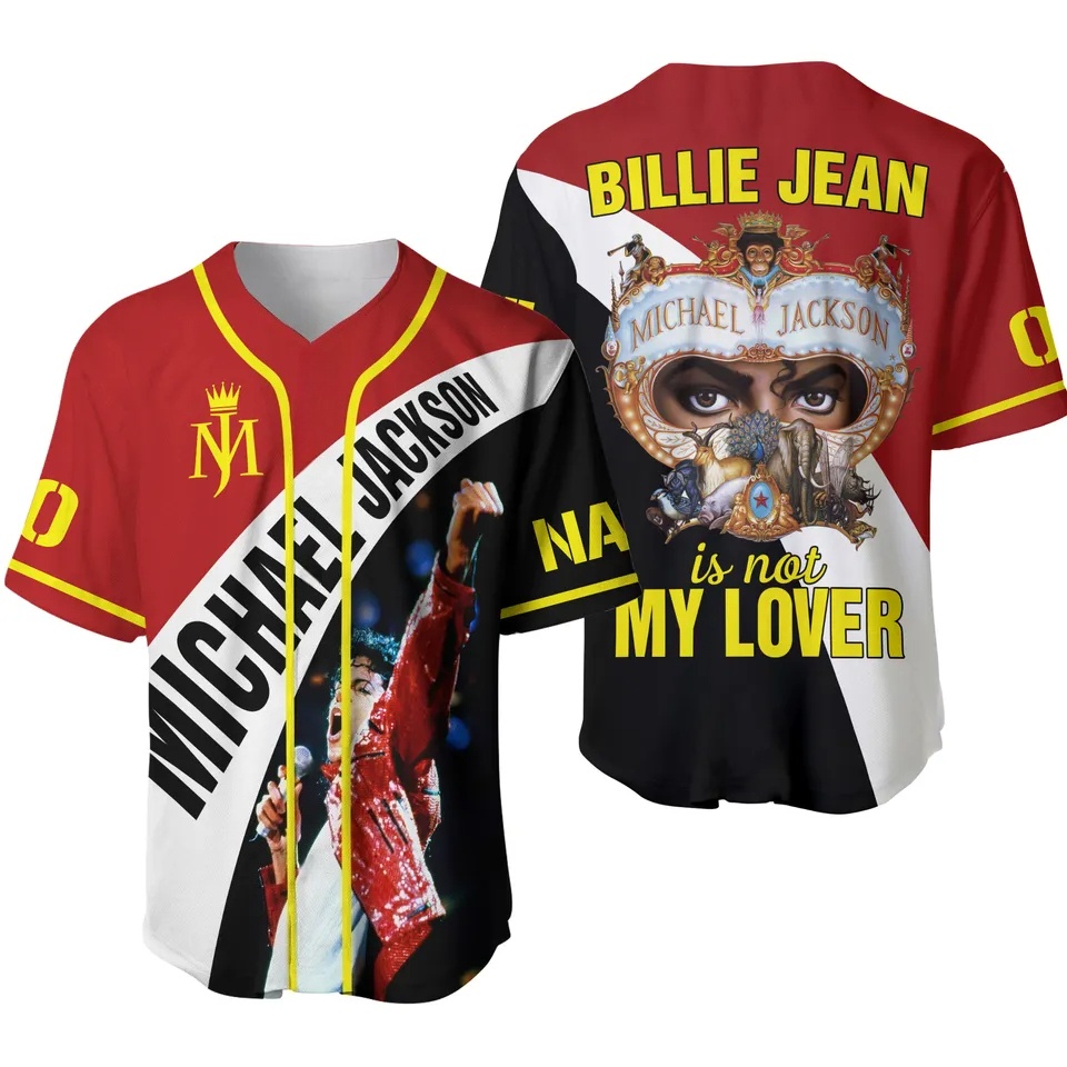 2026Michael Jackson Moonwalker - Mens Fashion Baseball Jersey review and price