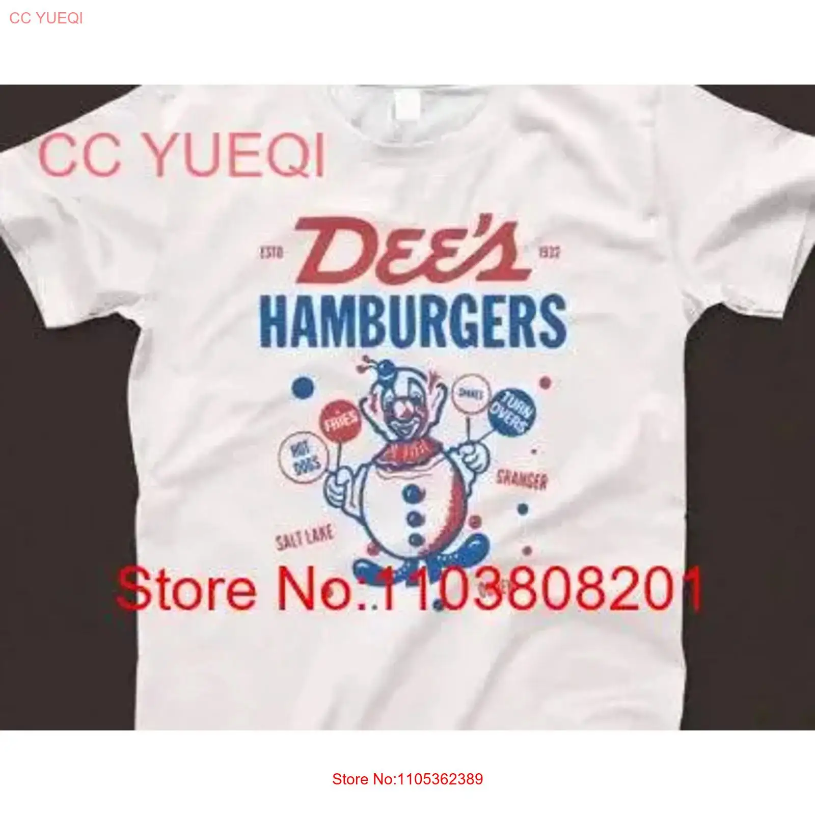 Dee's Hamburgers T Shirt 1026  - Men'S Fashion Hamburg review and price