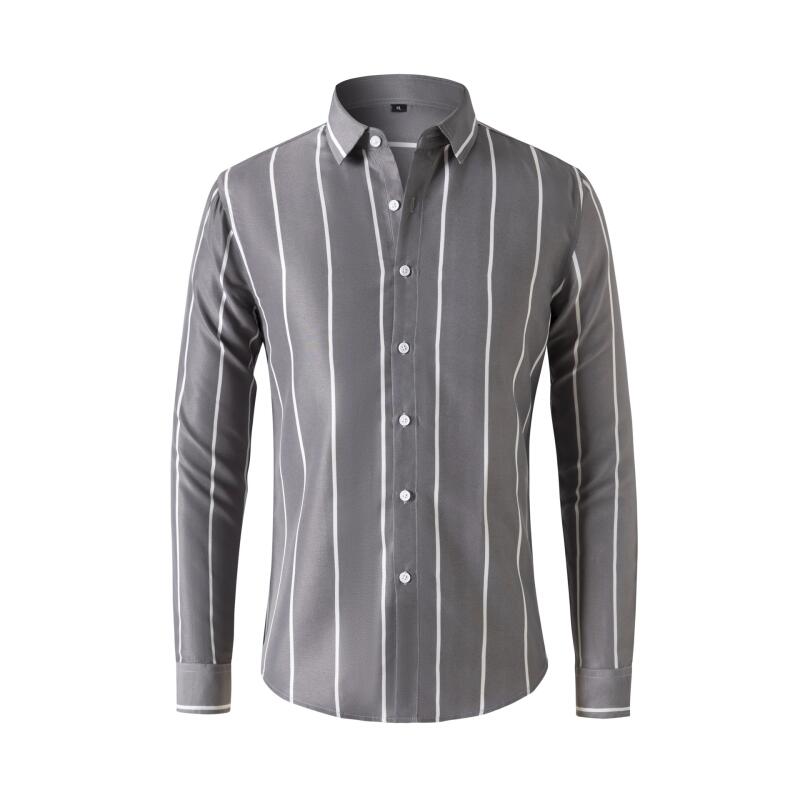 Men's Striped Dress Shirt Long - Men'S Fashion Formal review and price