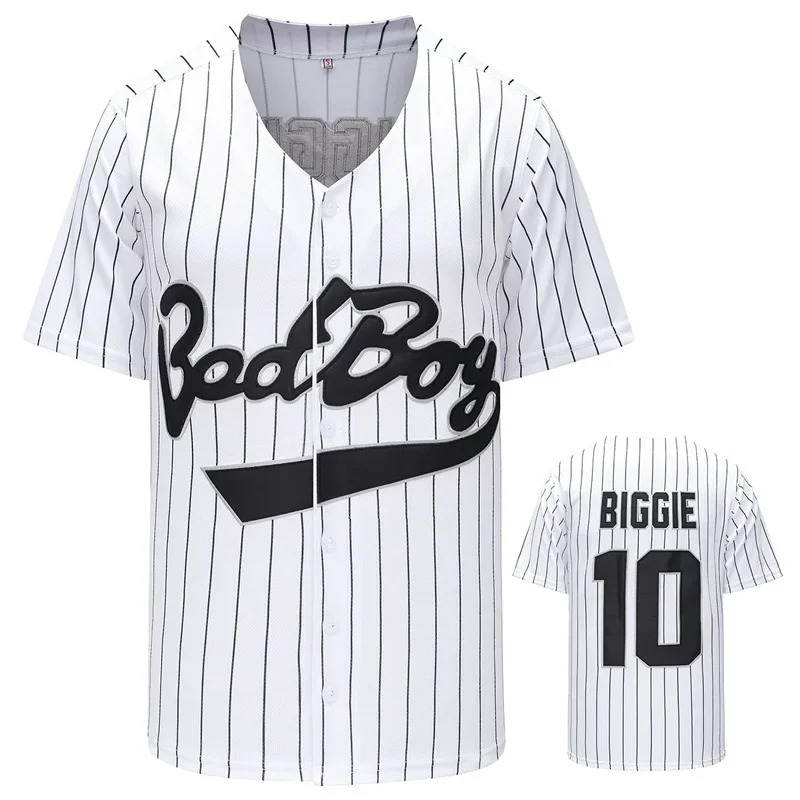 Movie #10 Bad Boy BIGGIE Baseb - Mens Fashion Baseball Jersey review and price