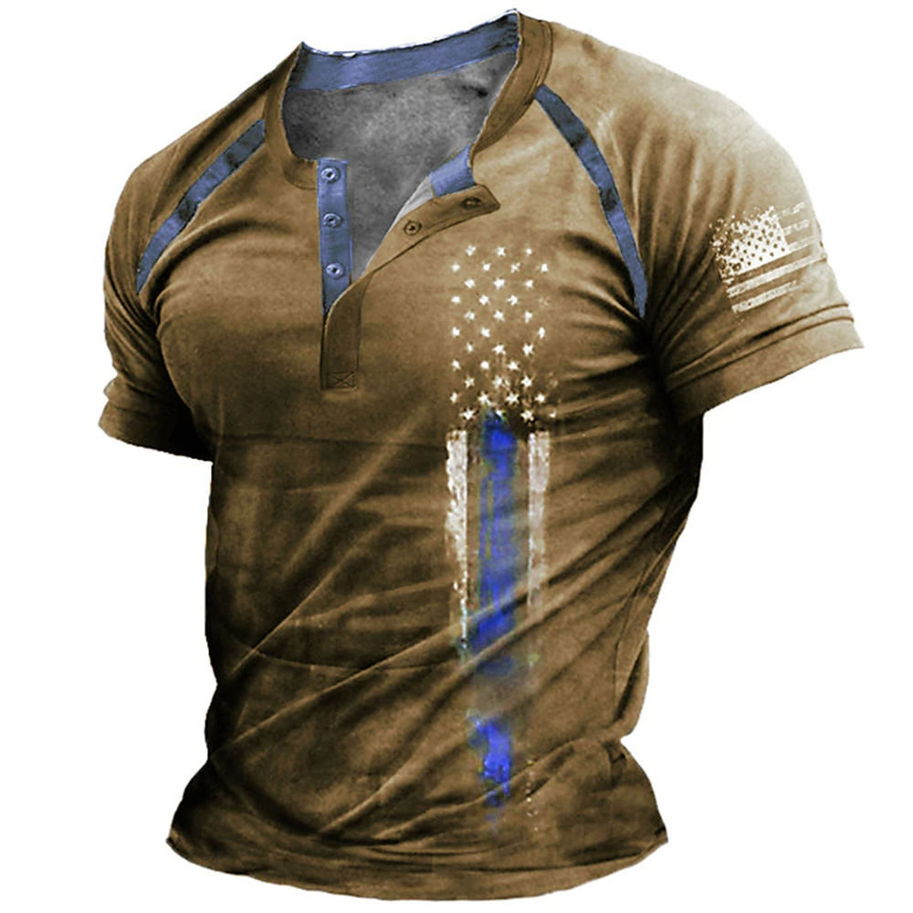 Funny 3D American Flag Print M - Men'S Fashion Looks review and price