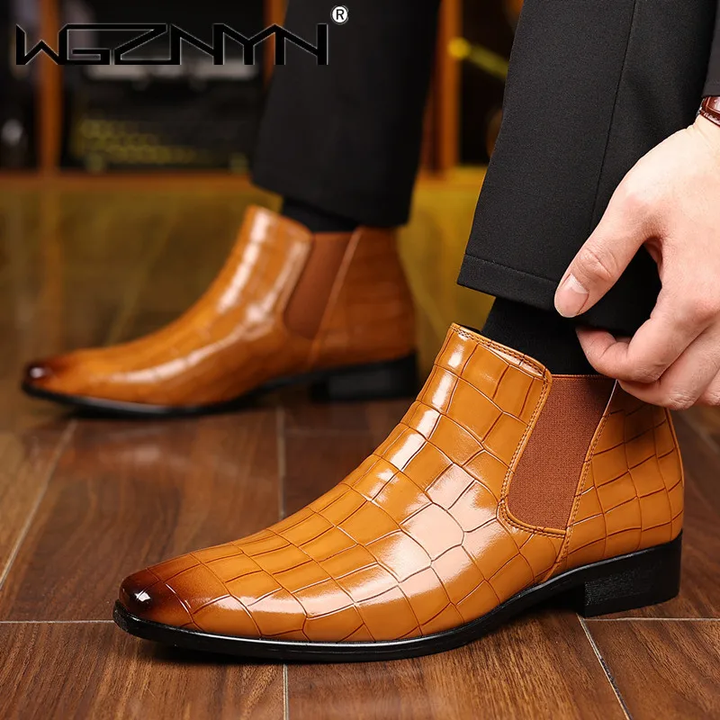 Luxury SIZE 39~48 Men Chelsea  - Men'S Fashion Formal review and price