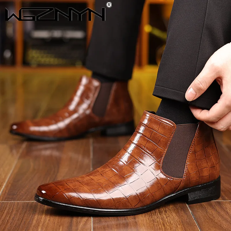 Luxury SIZE 39~48 Men Chelsea  - Men'S Fashion Formal review and price