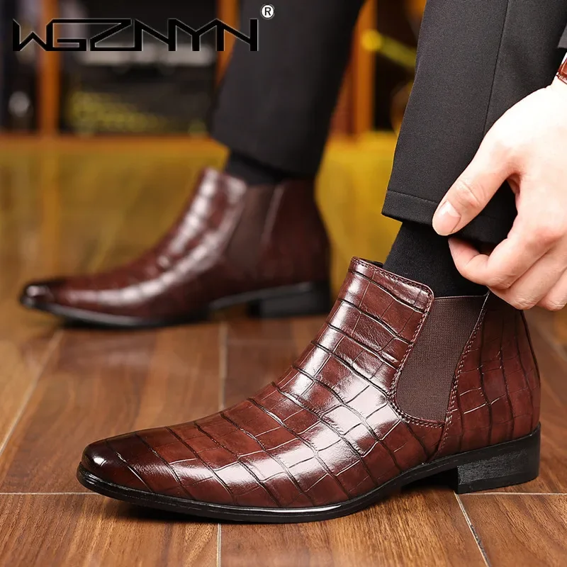 Luxury SIZE 39~48 Men Chelsea  - Men'S Fashion Formal review and price