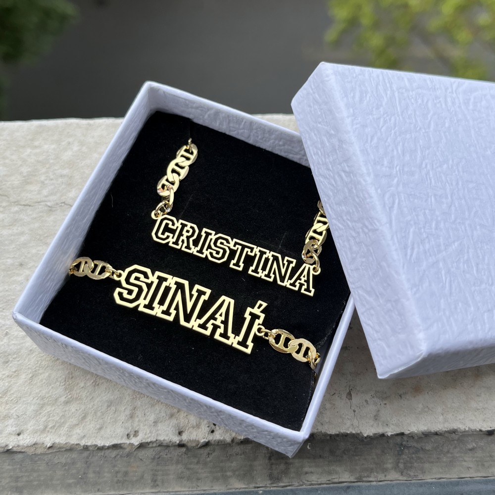 DUOYING Custom Name Hollow Nec - Men'S Fashion Gold Chain review and price