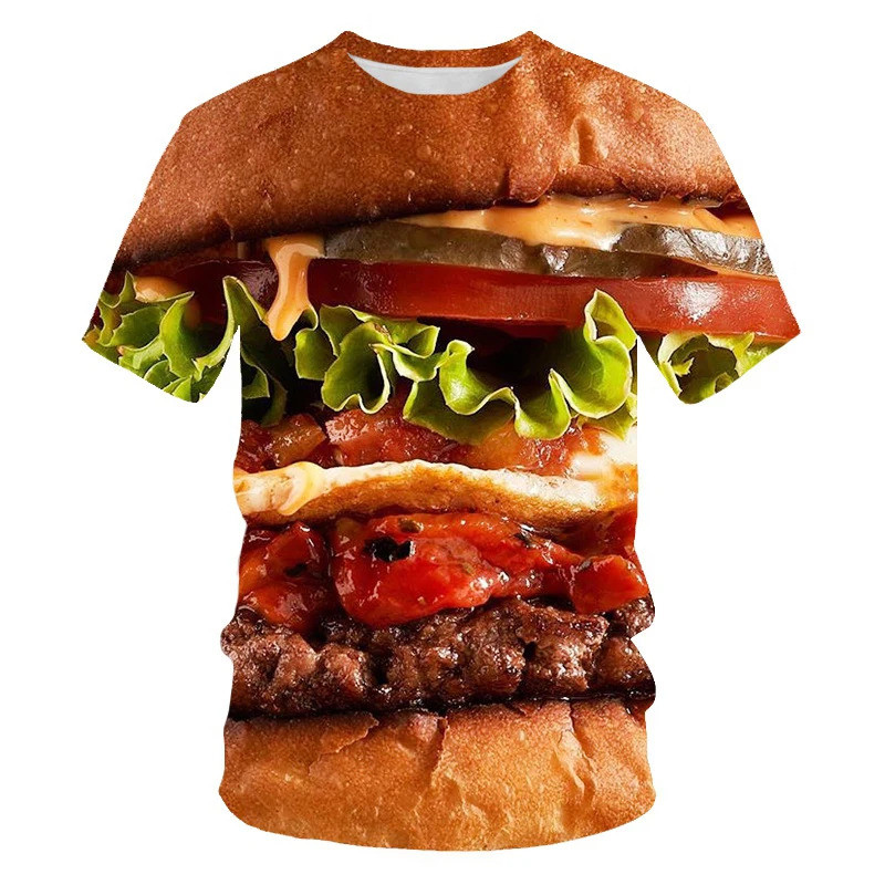 Funny Fried Eggs 3D Printed T- - Men'S Fashion Hamburg review and price