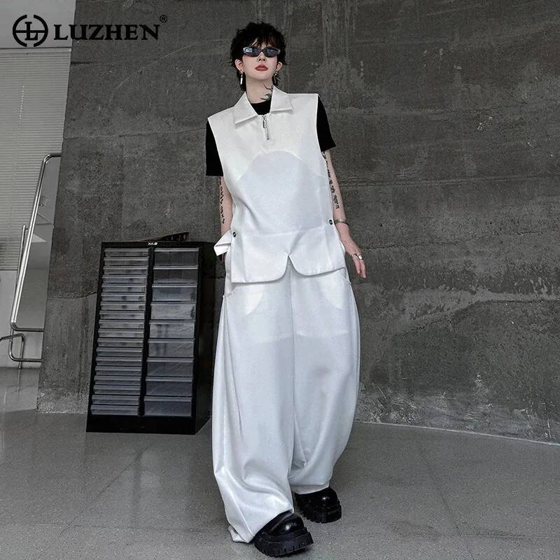 LUZHEN Vest 2026 Fashion Summe - Men'S Fashion Loose Pants review and price