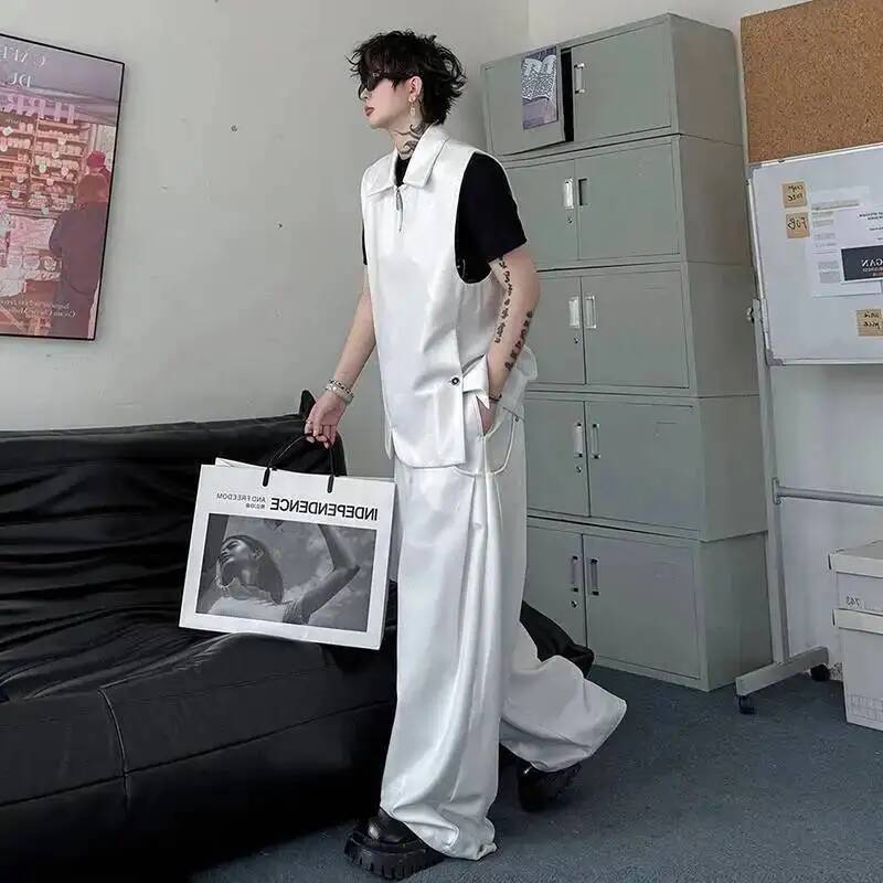 LUZHEN Vest 2026 Fashion Summe - Men'S Fashion Loose Pants review and price