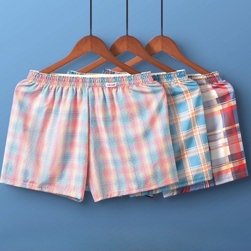 Plaid Arrow Pants Mens Casual  - Men'S Fashion Loose Pants review and price