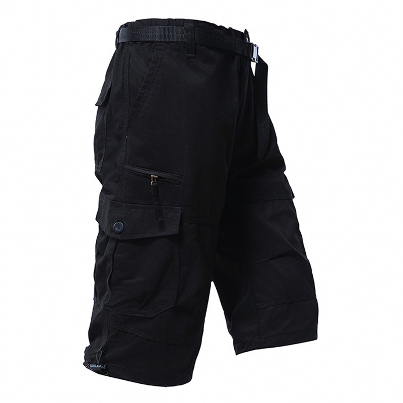 Men's Cotton 3/4 Pants Loose P - Men'S Fashion Loose Pants review and price