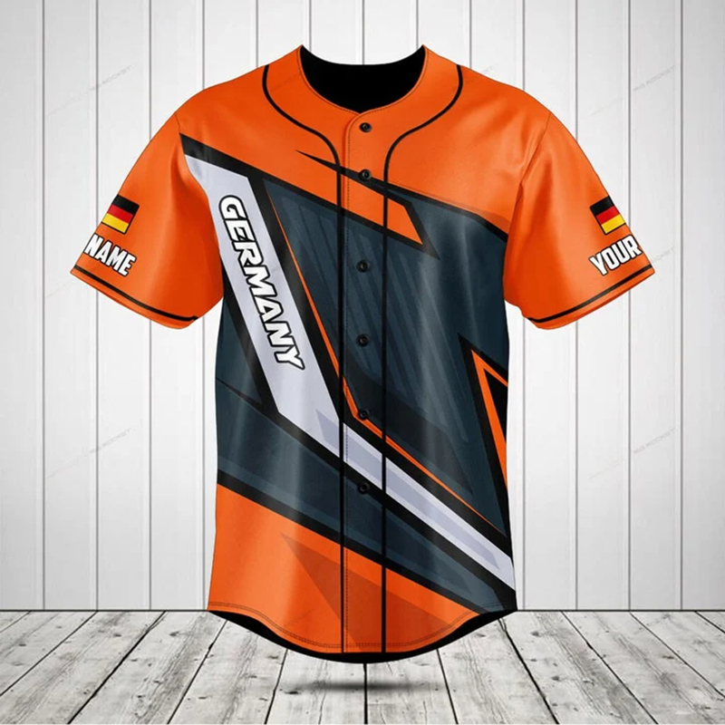 Personalized Germany Shield Gr - Mens Fashion Baseball Jersey review and price
