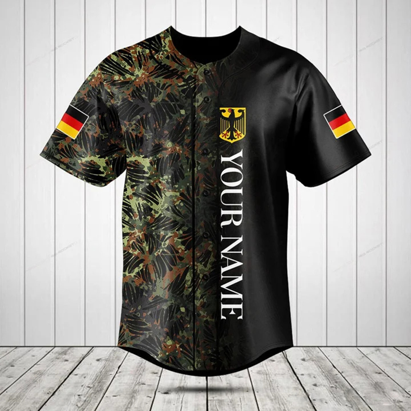 Personalized Germany Shield Gr - Mens Fashion Baseball Jersey review and price