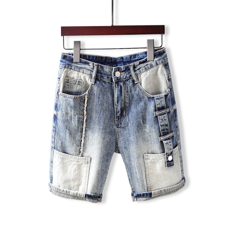 Men's Short Jeans Pants with P - Men'S Fashion Loose Pants review and price
