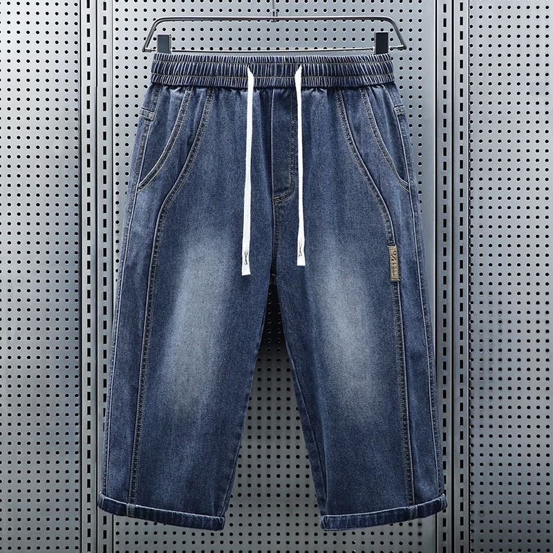 Men's Summer Elastic Waist Cro - Men'S Fashion Loose Pants review and price