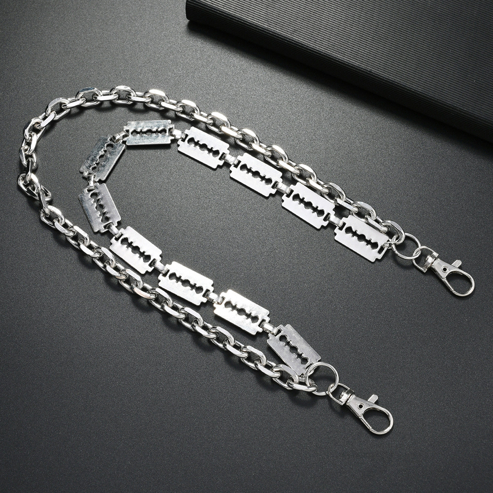 Punk Metal Chain Keychains for - Men Fashion Key review and price