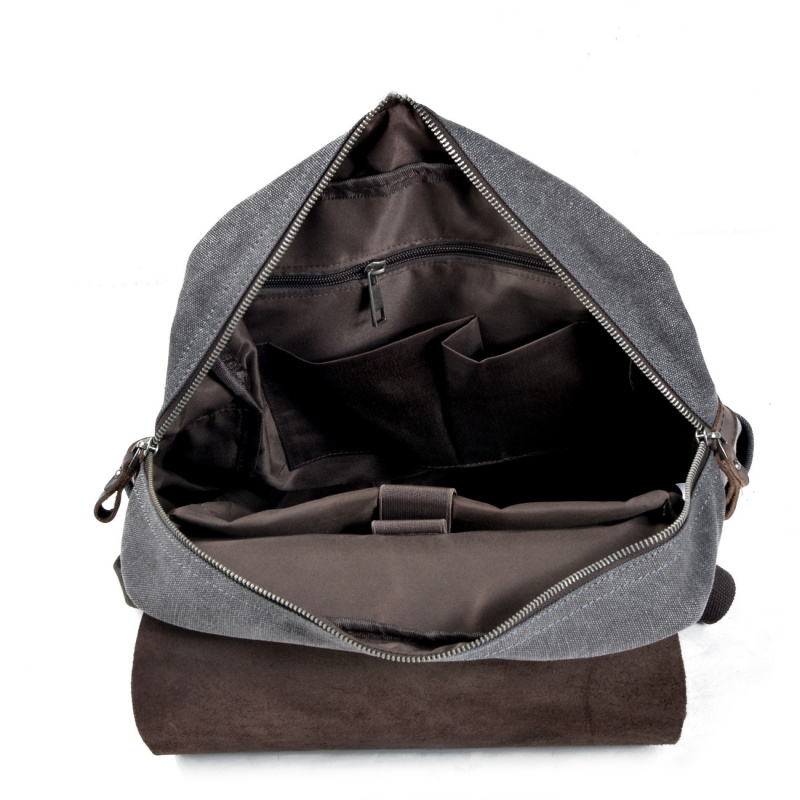 Retro men's backpack, double s - Men Fashion Key review and price