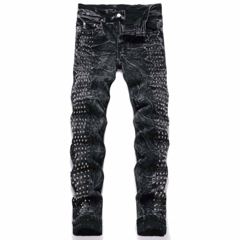 2025 new retro punk high stree - Men'S Fashion Jeans 2025 review and price