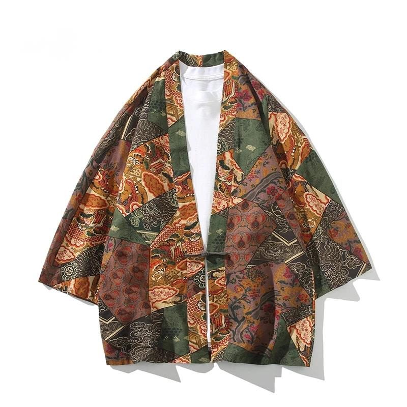 Ethnic Style Print Yukata Men  - Men'S Fashion Formal review and price