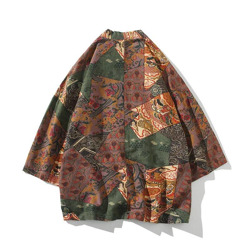 Ethnic Style Print Yukata Men  - Men'S Fashion Formal review and price
