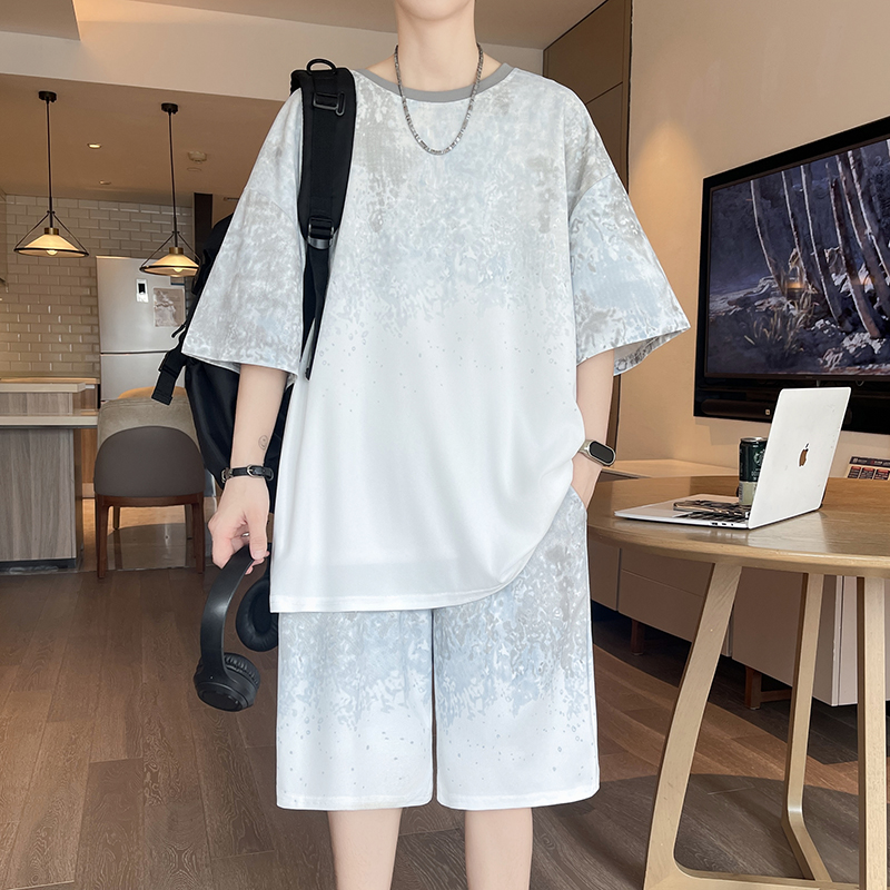 【Top 5-Point Pants】Men's T-Shi - Men'S Fashion Loose Pants review and price